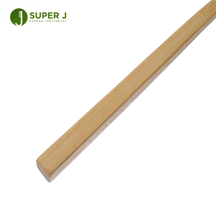 Approved 100% Natural Biodegradable Environmental Adult Bamboo Toothbrush Medium Bristles