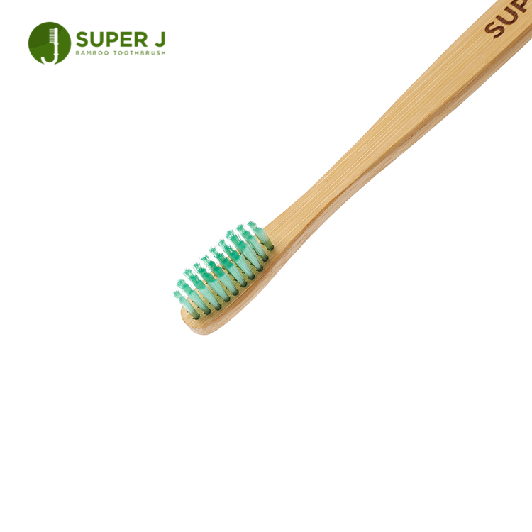 Buy Online Private Label Environmental Natural Wooden Handle Nylon 6 Small Head Bamboo Toothbrush for Home