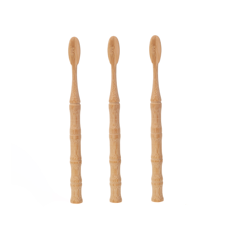Custom Eco-friendly Natural Bristle Bamboo Toothbrush Travel