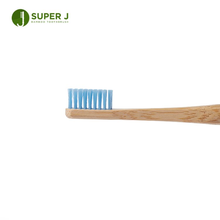 100% Natural Eco Biodegradable Wholesale Soft Kids Adults 4-pack Bamboo Toothbrush Custom Logo