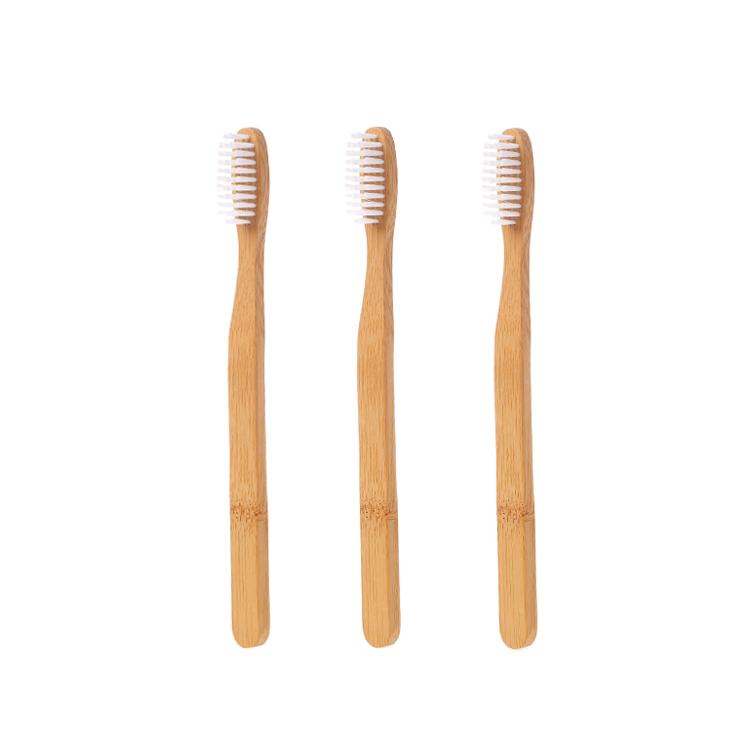 Natural Biodegradable Private Logo Wooden Eco Custom Bamboo Toothbrush