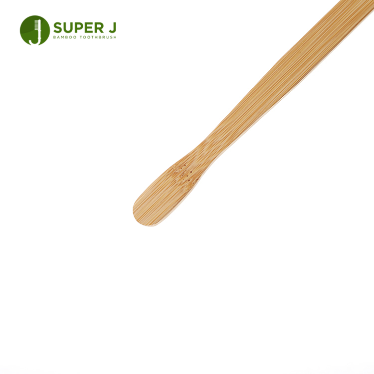 Eco Friendly OEM 4 Pack Organic 100% Bamboo Toothbrush Pink Personalized Logo Biodegradable