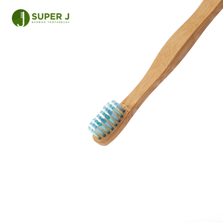 Custom Logo Colors Bamboo Toothbrush Nylon 6 Eco Friendly Wooden Soft Bristle New Design Toothbrush Individual
