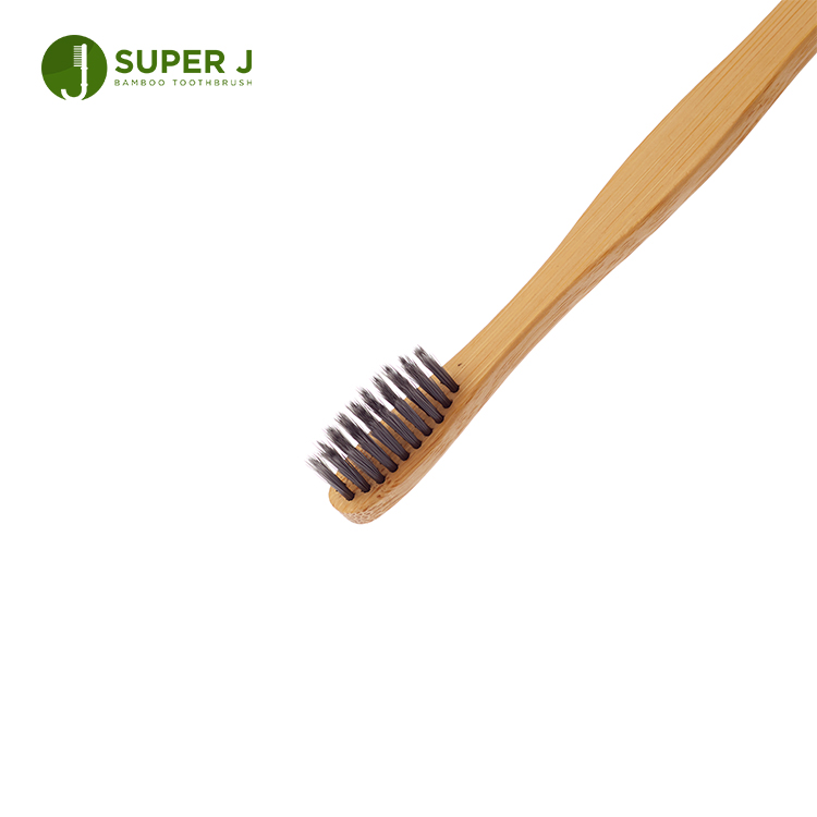 Cheap Price Bathroom Set Bamboo Charcoal Toothbrush Soft Natural Bristle Bamboo Toothbrush