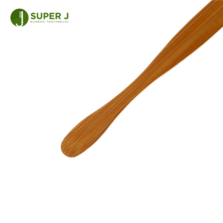 Customized Logo CE Certificate Soft Wool Reusable Biodegradable Hotel Bamboo Toothbrush with Packaging