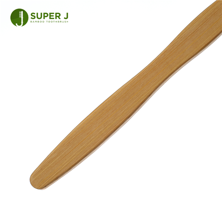 Custom Top Quality Personalized Soft Bristles Wooden Adult Bamboo Toothbrush Supplier