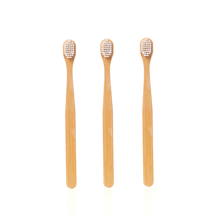 Natural Bamboo Handle Toothbrush Whitening Soft Bristles Bamboo Toothbrush Biodegradable