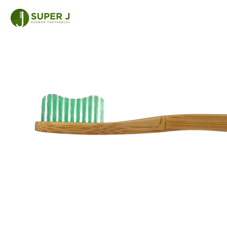 Approved 100% Natural Biodegradable Environmental Adult Bamboo Toothbrush Medium Bristles