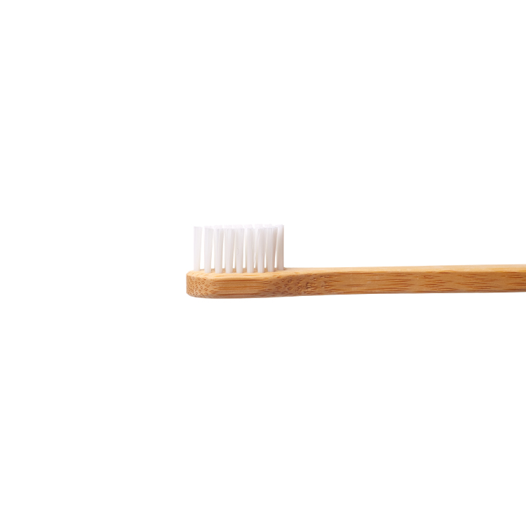 Wholesale Biodegradable Organic Bamboo Toothbrush 100% Organic Ultra Soft Artisan Toothbrush Flat Handle