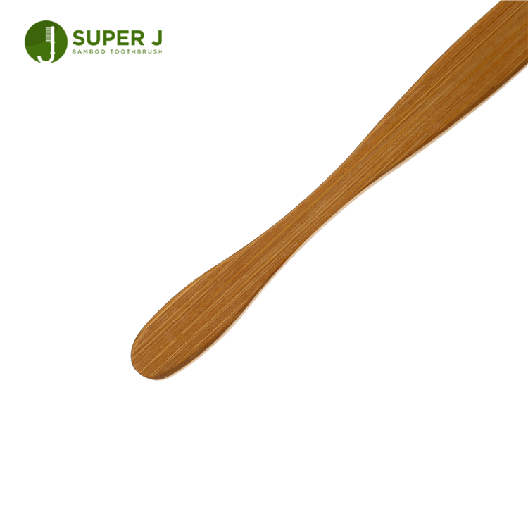 100% Natural Biodegradable Organic Eco Friendly Bamboo Toothbrush With Logo