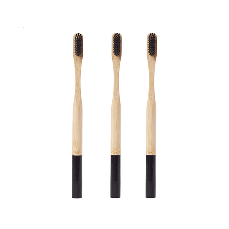 Eco Natural China Wholesale Biodegradable Charcoal Custom Bamboo Toothbrush