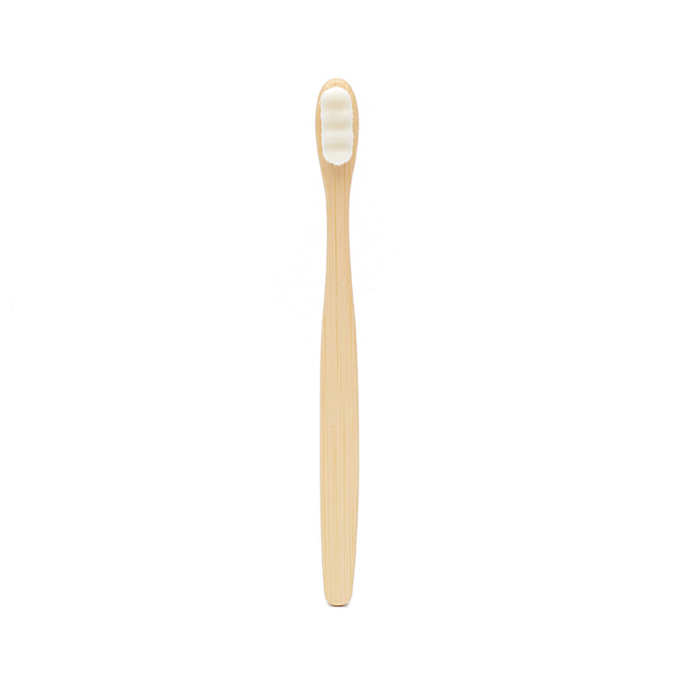 10000 Nano Bristle Best Custom Logo Extra Soft Bamboo Toothbrush