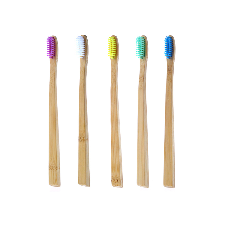 Custom Bamboo Toothbrush Natural Bristle Approved Bamboo Toothbrush Kids New Design