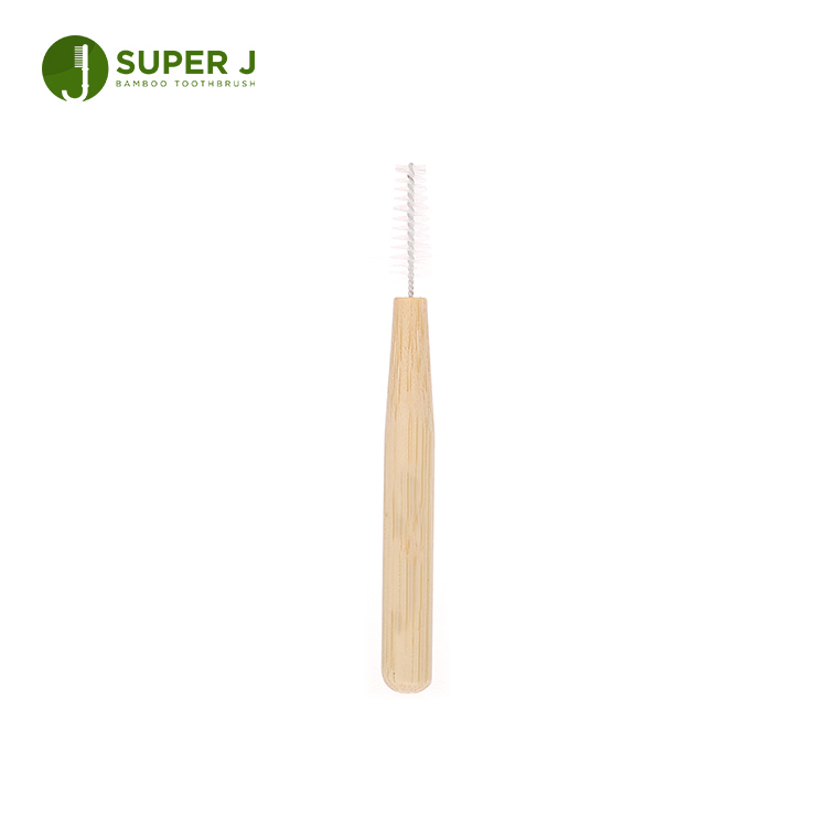 Wholesale Interdental Brush Dental Soft Eco Bamboo Reusable Interdental Brush Bamboo Biodegradable