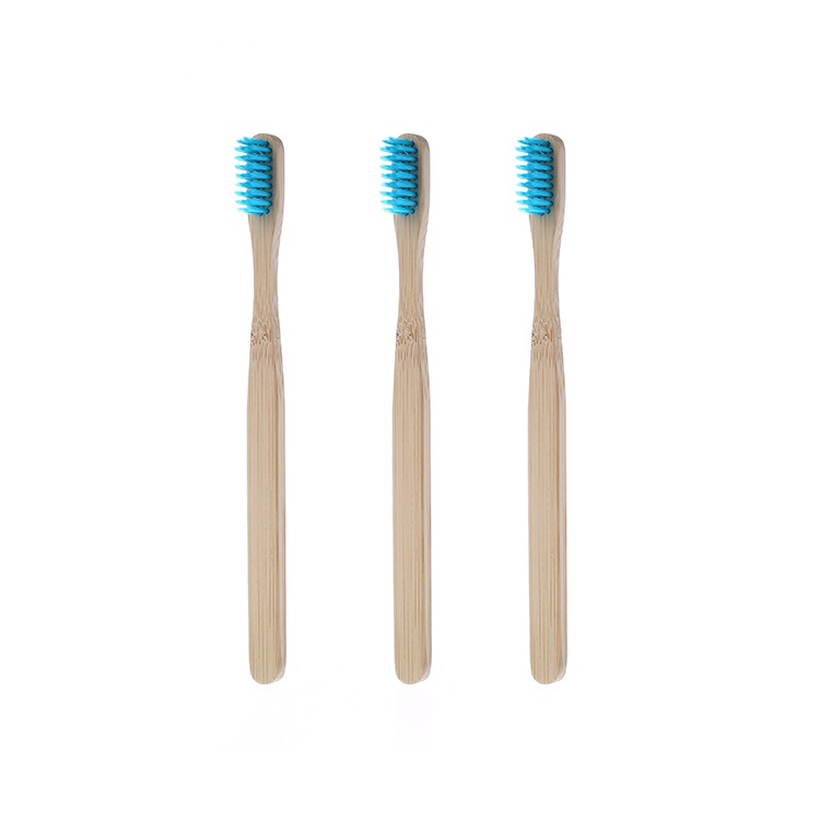 Natural Carbon Green Bristles Bamboo Toothbrushes Environmental Protection Bamboo Toothbrush