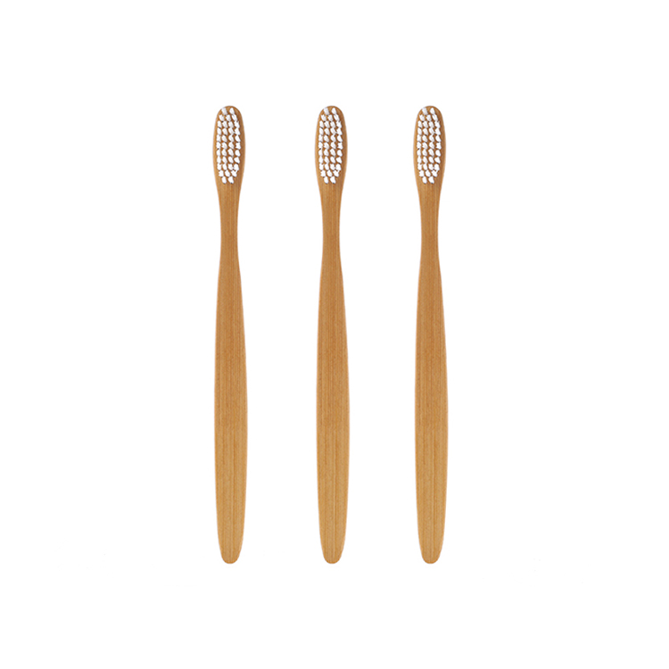 Wholesale Biodegradable 100% Organic Natural Eco-Friendly Reusable Bamboo Toothbrushes Set
