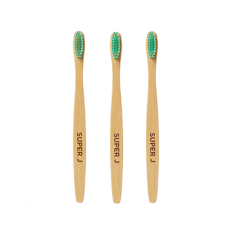 Buy Online Private Label Environmental Natural Wooden Handle Nylon 6 Small Head Bamboo Toothbrush for Home