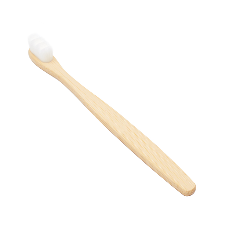10000 Nano Bristle Best Custom Logo Extra Soft Bamboo Toothbrush