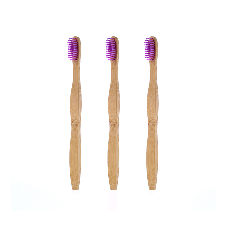 Professional Soft Nylon Bristle Eco Friendly Natural Bamboo Toothbrush Custom Logo Manufacturer