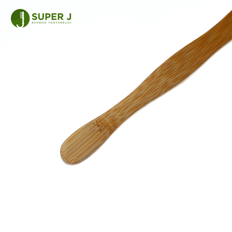Custom Logo Wholesale Hotel Eco Friendly Charcoal Natural Bamboo Toothbrush