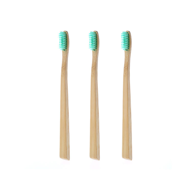 Approved 100% Natural Biodegradable Environmental Adult Bamboo Toothbrush Medium Bristles