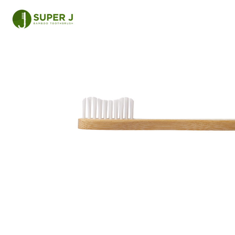 Wholesale Bamboo Natural Nylon Bristle Recyclable Biodegradable Eco Friendly Bamboo Toothbrush Custom