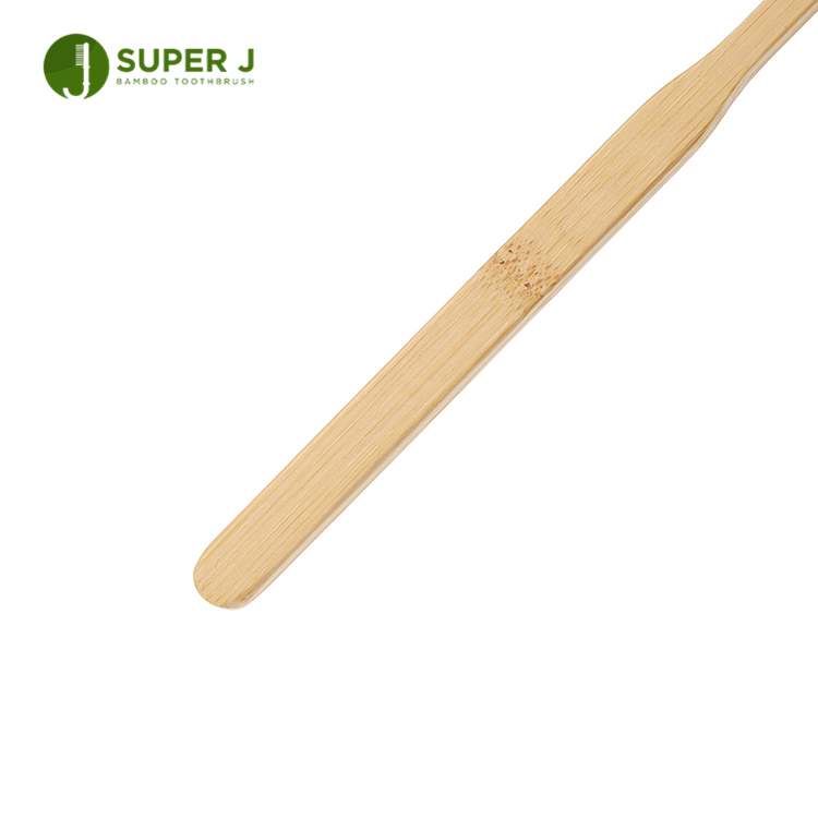Wholesale Custom Logo 100% Biodegradable Toothbrush Set Adult Hotel Travel Soft Black Organic Charcoal Bamboo Toothbrush