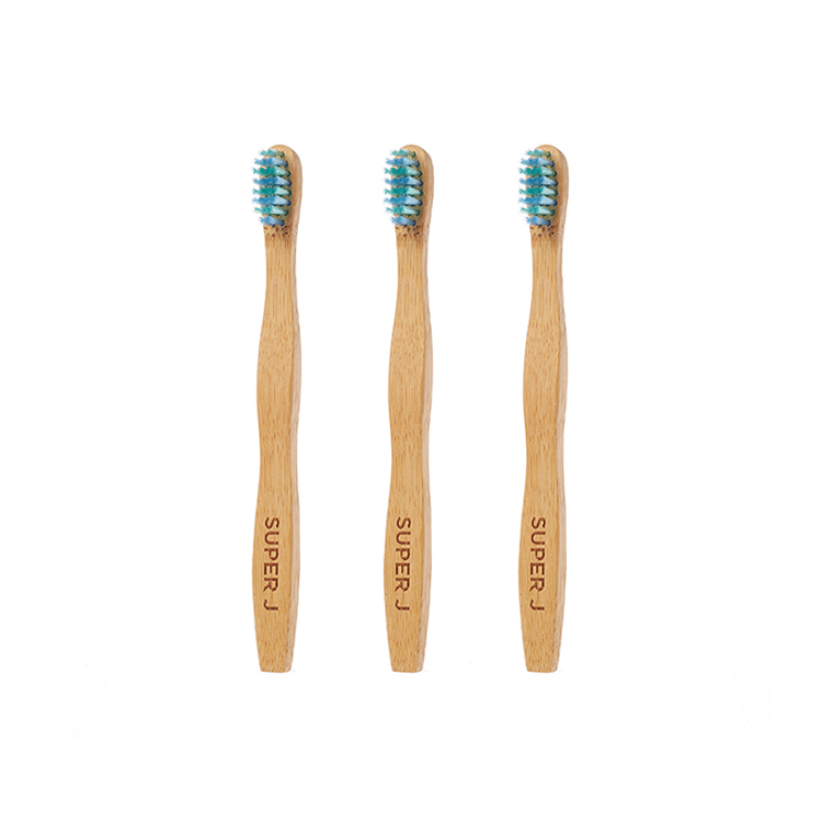 Custom Logo Colors Bamboo Toothbrush Nylon 6 Eco Friendly Wooden Soft Bristle New Design Toothbrush Individual
