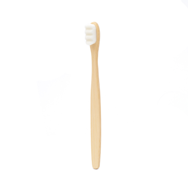 10000 Nano Bristle Best Custom Logo Extra Soft Bamboo Toothbrush