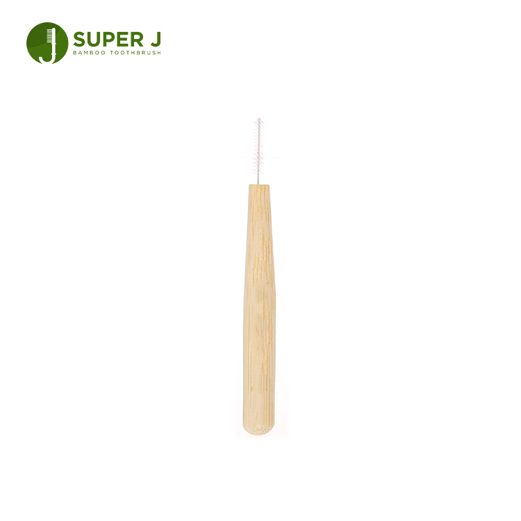 Wholesale Interdental Brush Dental Soft Eco Bamboo Reusable Interdental Brush Bamboo Biodegradable