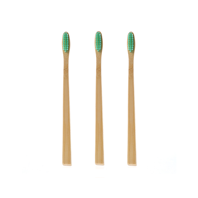 Approved 100% Natural Biodegradable Environmental Adult Bamboo Toothbrush Medium Bristles