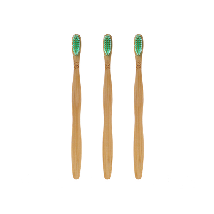 Eco-friendly Adult Soft Bristles Bamboo Toothbrushes Biodegradable Bristles Corn Kit