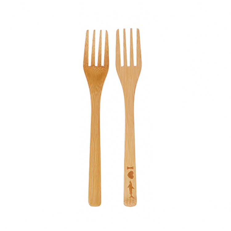 Eco Biodegradable Reusable Bamboo Knife And Fork Kids Bamboo Fibre Tableware Bamboo Spoon Set