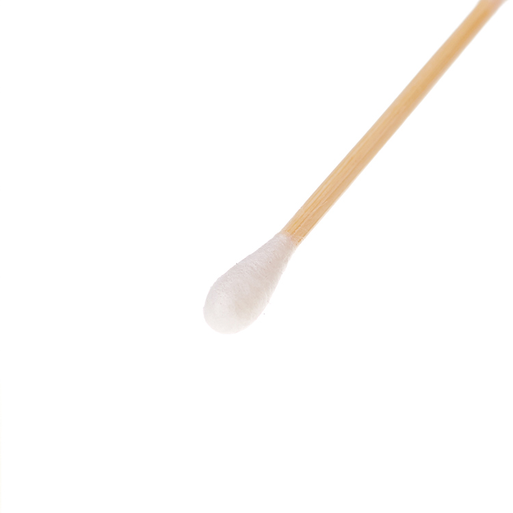 Organic Wooden Cotton Swabs Eco Friendly Medical Clean Cotton Swab Container Paper Box