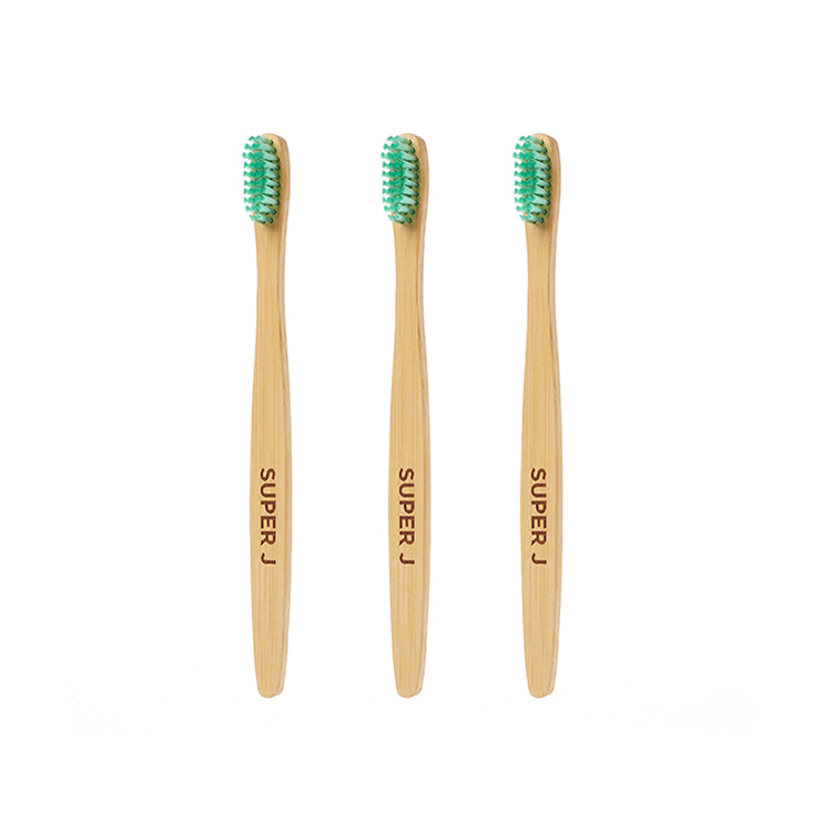 Buy Online Private Label Environmental Natural Wooden Handle Nylon 6 Small Head Bamboo Toothbrush for Home