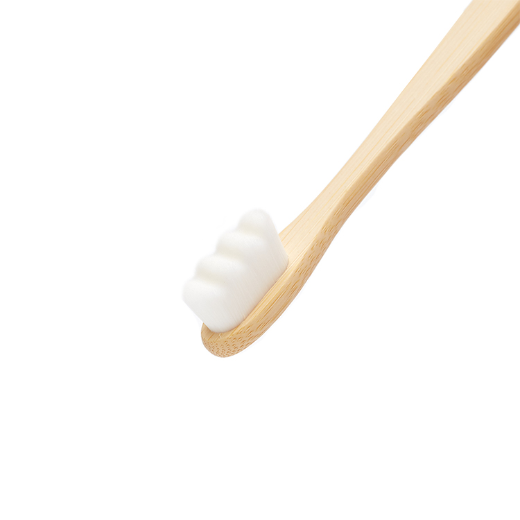 10000 Nano Bristle Best Custom Logo Extra Soft Bamboo Toothbrush