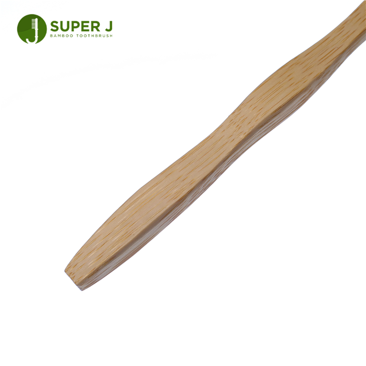 Custom Logo Wholesale Hotel Eco Friendly Charcoal Natural Bamboo Toothbrush