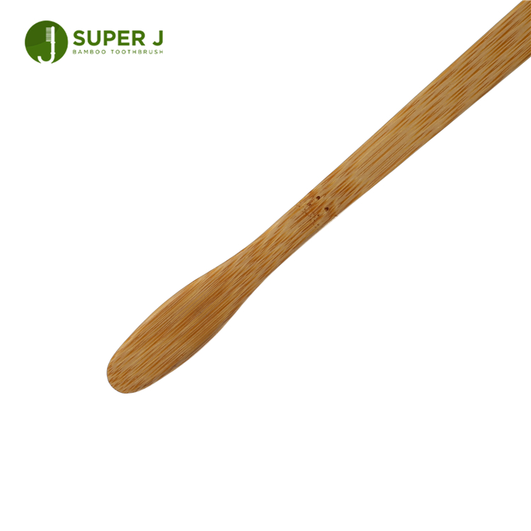 Approved 100% Natural Biodegradable Environmental Adult Bamboo Toothbrush Medium Bristles