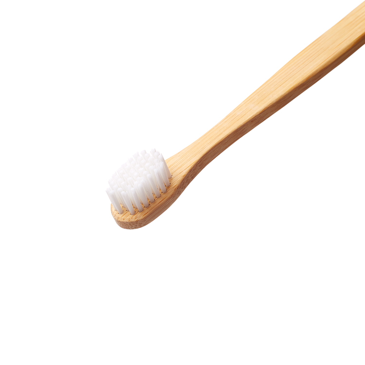 Wholesale Biodegradable Organic Bamboo Toothbrush 100% Organic Ultra Soft Artisan Toothbrush Flat Handle
