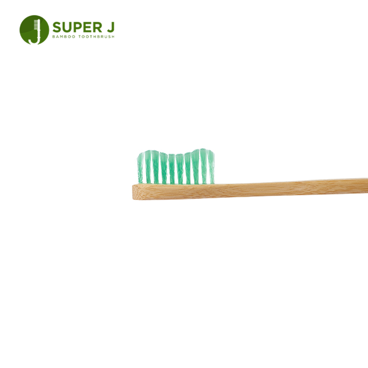 Wholesale 100% Organic Natural Biodegradable Travel Baby Kids Soft Bristles Bamboo Toothbrush Custom Logo