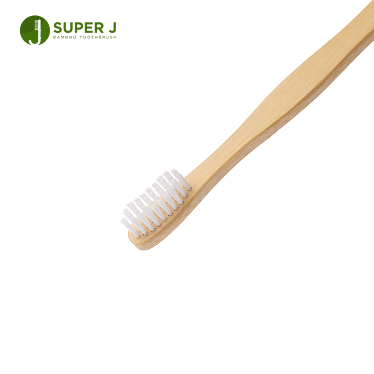 Wholesale Bamboo Natural Nylon Bristle Recyclable Biodegradable Eco Friendly Bamboo Toothbrush Custom