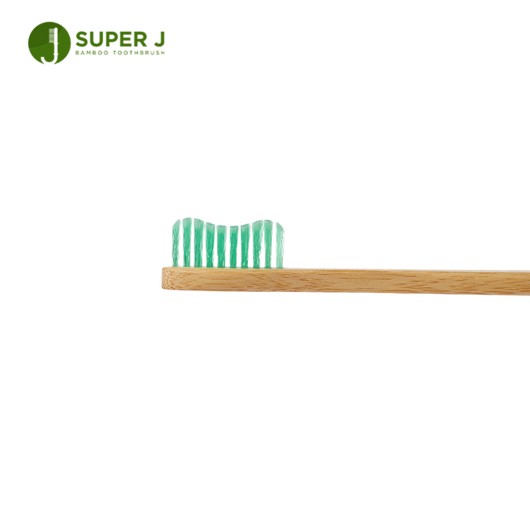 Buy Online Private Label Environmental Natural Wooden Handle Nylon 6 Small Head Bamboo Toothbrush for Home