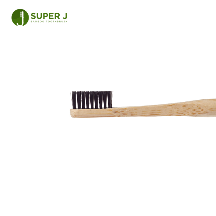 Eco Natural China Wholesale Biodegradable Charcoal Custom Bamboo Toothbrush
